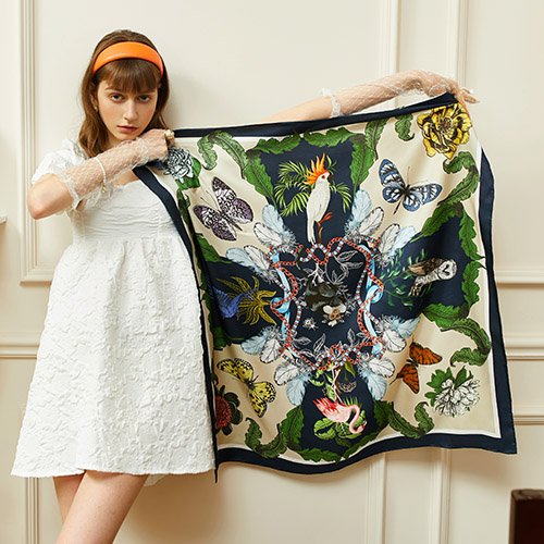 Jungle-Print-Scarf
